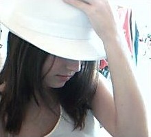 sous mon chapeau..
