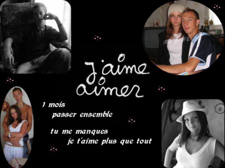 1 mois avec toi...